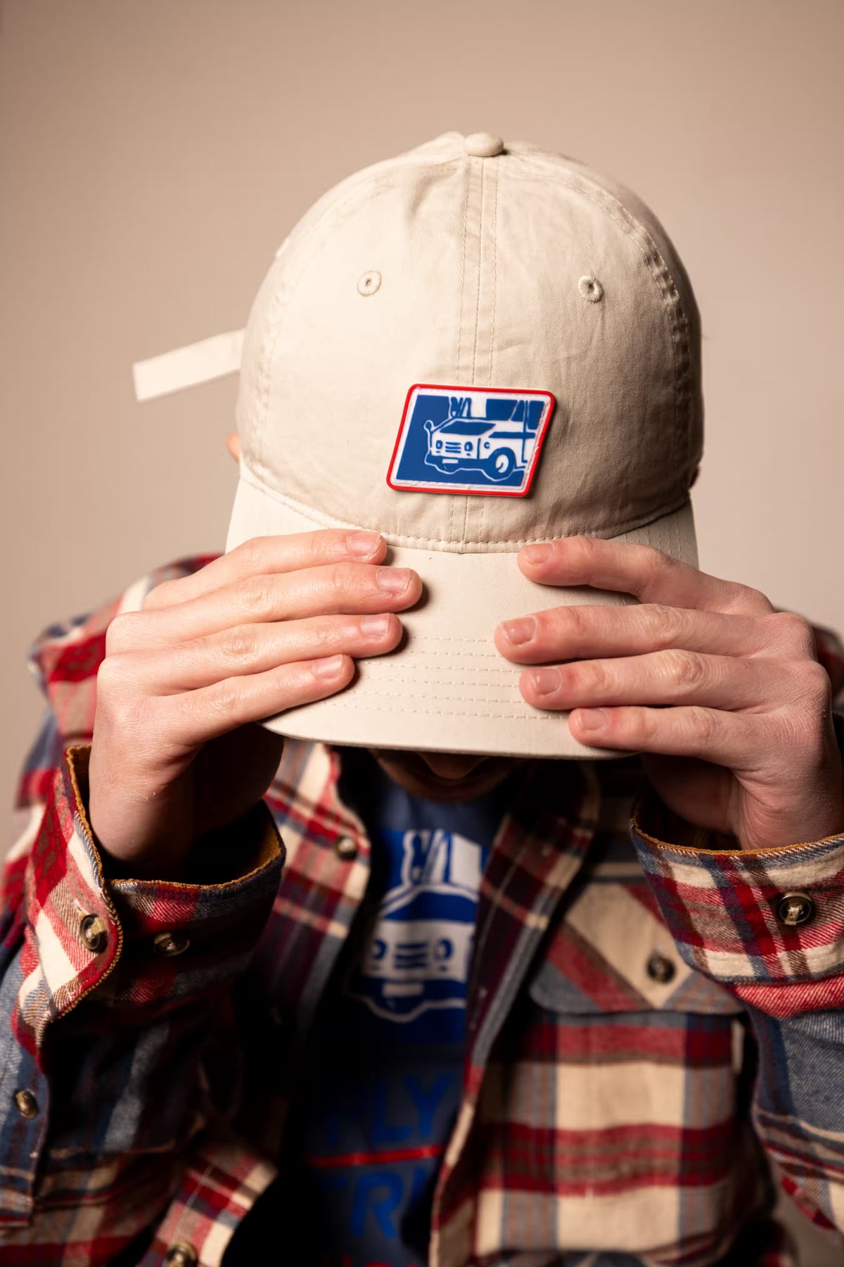 THE MAIL MAN DAD HAT (CREAM)