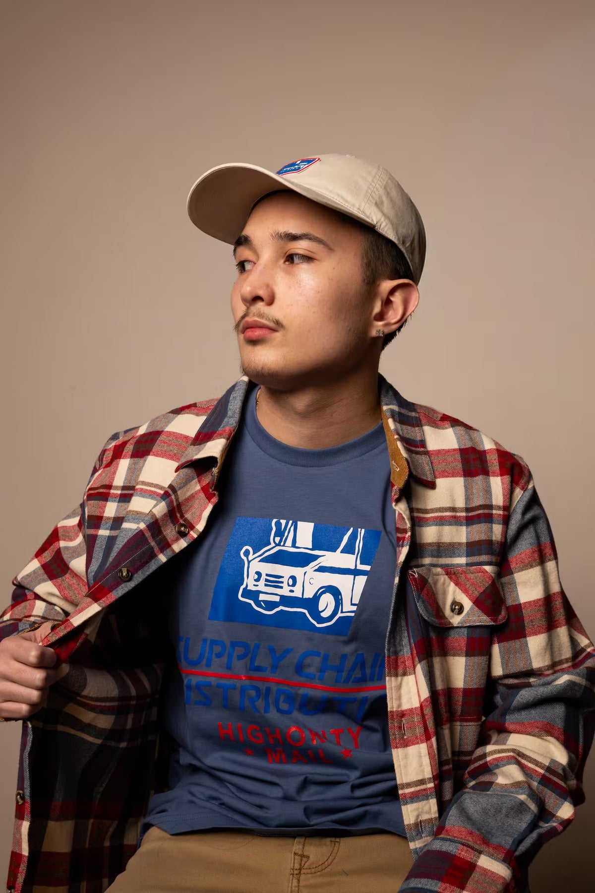 HIGHORITY MAIL TEE (BLUE)