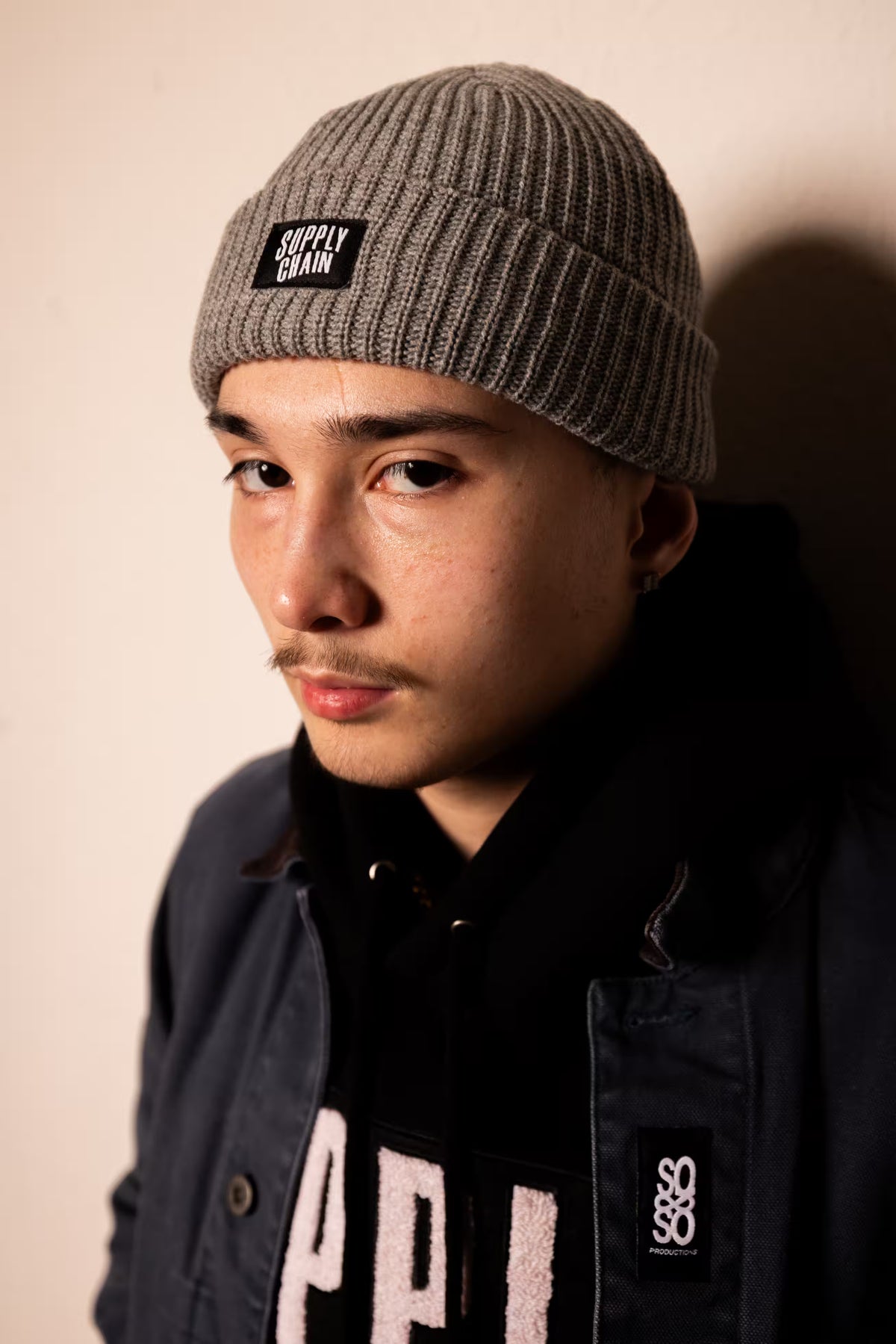 STAPLE BEANIE (GREY)