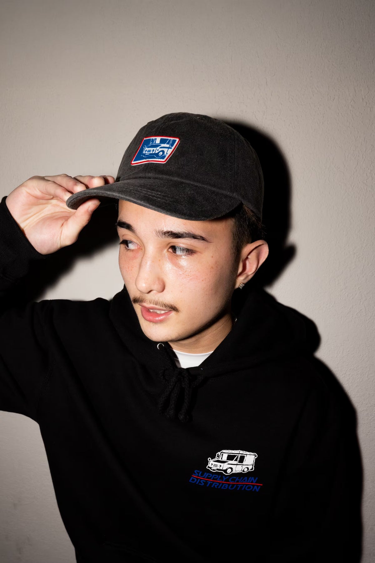 THE MAIL MAN DAD HAT (BLACK)