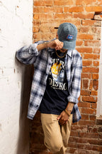 FIRE IN THE HOLE TEE (NAVY)