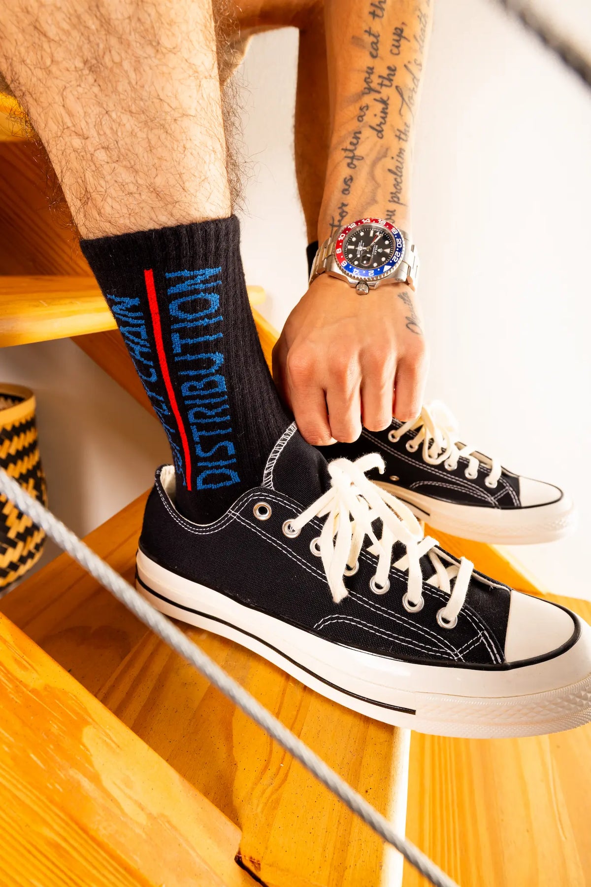 HIGHORITY MAIL SOCKS (BLACK)