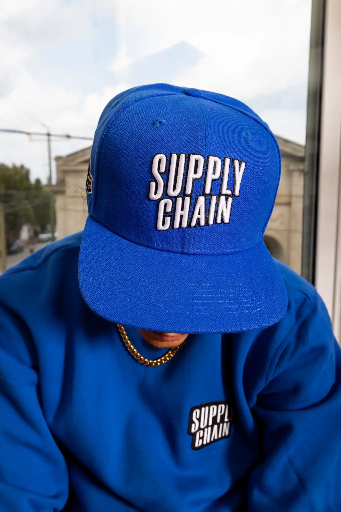 STAPLE SNAPBACK HAT (BLUE)