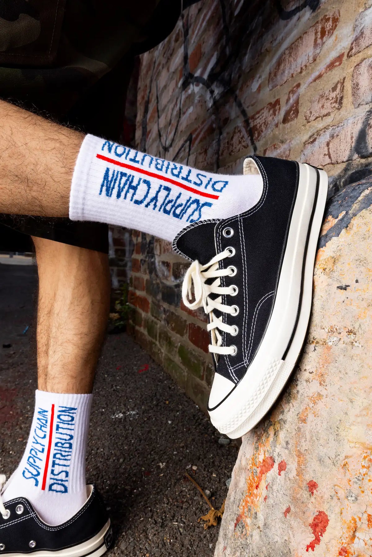 HIGHORITY MAIL SOCKS (WHITE)