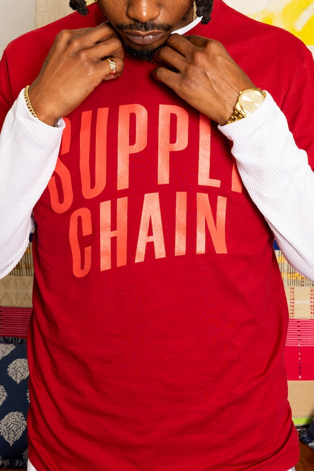 STAPLE TEE (RED)
