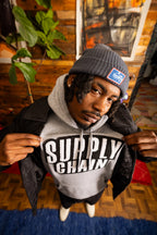 STAPLE HOODIE (GREY)