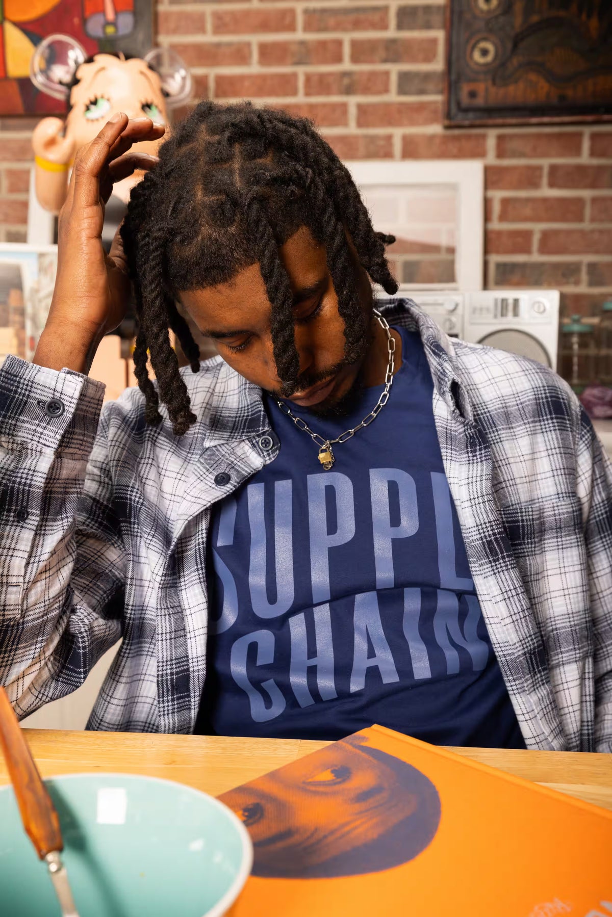 STAPLE TEE (BLUE)