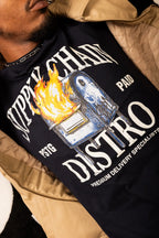 FIRE IN THE HOLE TEE (BLACK)