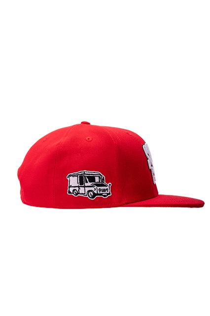 STAPLE SNAPBACK HAT (RED)