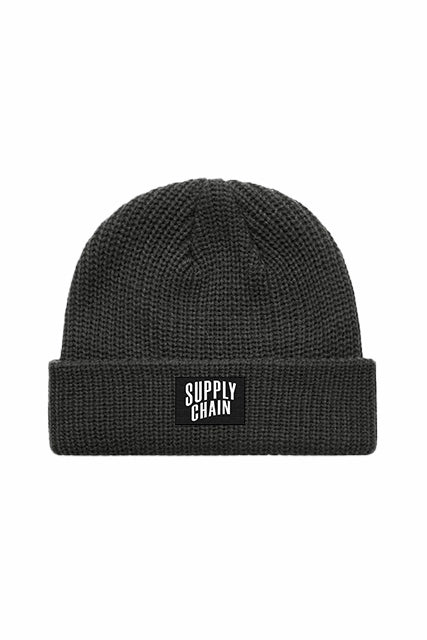 STAPLE BEANIE (COAL)